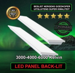 Led Panel BACK-LIT 40 Watt  ​295 x 1195mm - 10002-led back-lit-295x1195